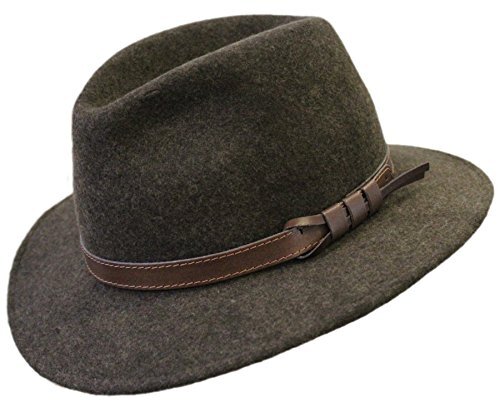 Gossifan Herren Filzhut Fedora - Baumwolle Einheitsgröße