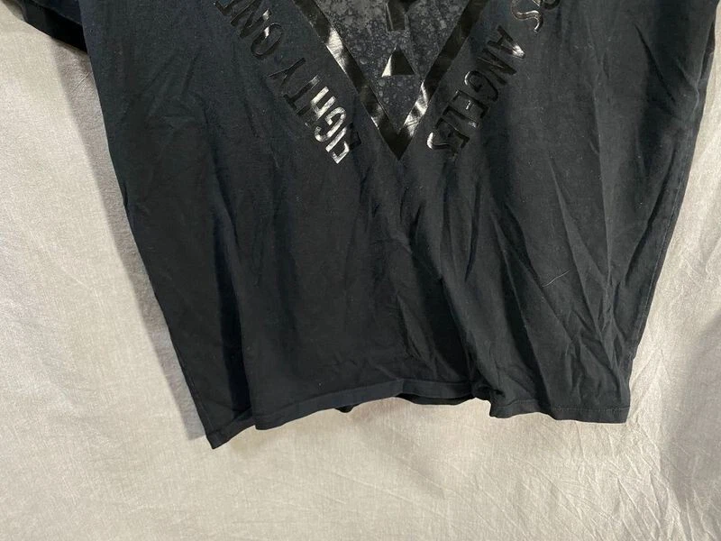 Guess Shirt Boys Large Black Logo Short Sleeve Pullover Tee Youth. - Image 3 of 4