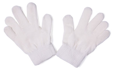 Magic Finger Gloves, White