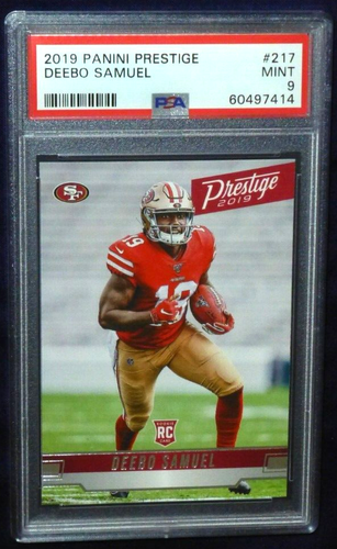 ROOKIE CARD 2019 Panini Prestige DEEBO SAMUEL 217 49ers MINT PSA 9 EBay