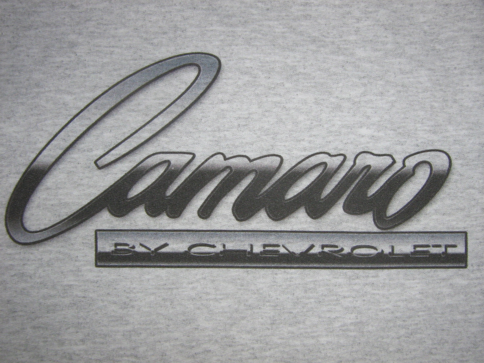 CAMARO T-SHIRT-'by CHEVROLET' 1969 1968- -Md or Lg