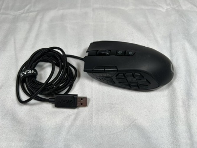 EVGA X15 Black Wired Gaming Mouse for Precision Performance