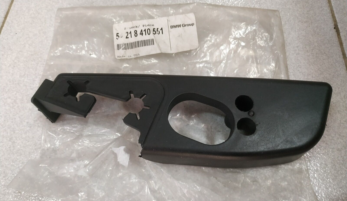 BMW Z3 hardtop support cover left SCHWARZ !NEW! GENUINE
