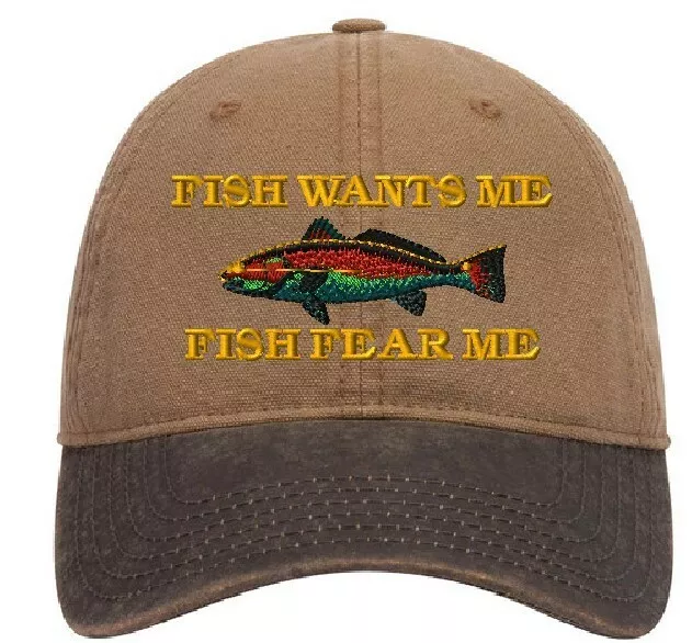 women want me hat Fish Fear Me Hat