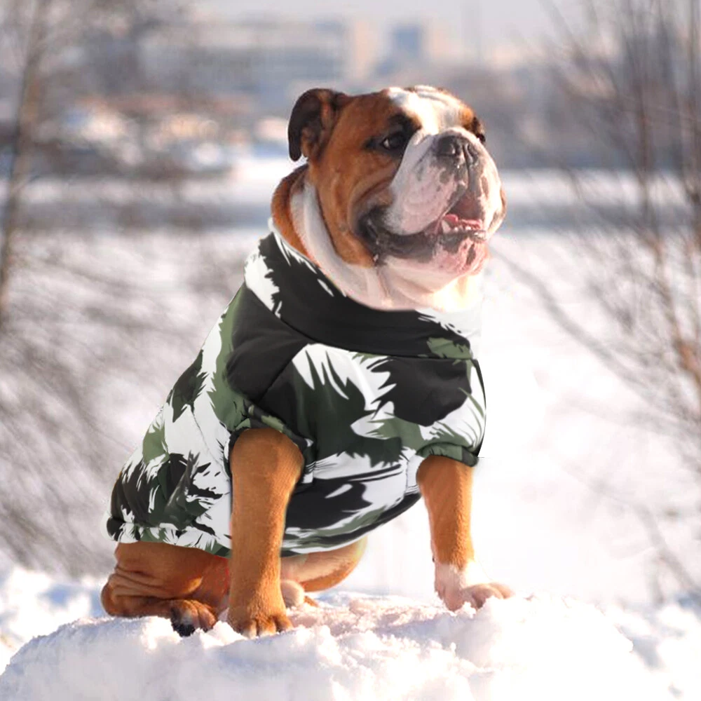 Camo dog jackets winter sale