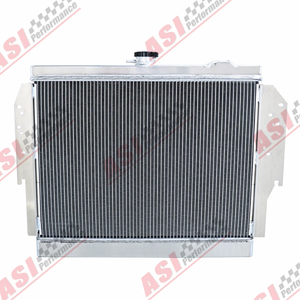 4-Row Radiator Shroud Fan For 1979-93 Dodge D/W 150 250 350 1979-91 Ramcharger Foto 4 de 4