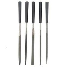 5Pcs Set 3x140mm Needle Files Set DIY Wood Rasp Files Grinding Hand File Tools 