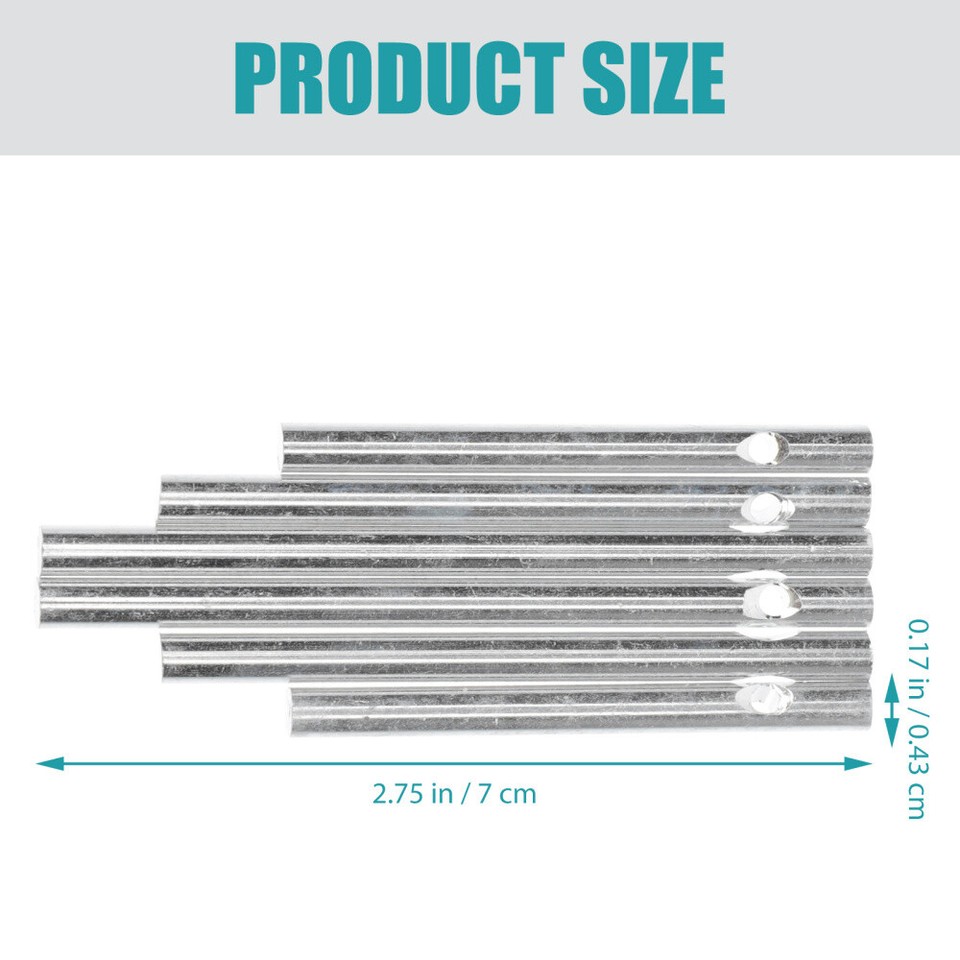 15 Pcs Wind Chime Replacement Pipe Outdoor Chimes Parts Parentchild eBay