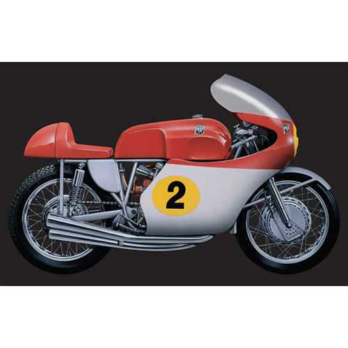 MV AGUSTA M.HAILWOOD WORLD CHAMPION 1964 KIT 1:9 Italeri Kit Moto Modellino - Bild 2 von 2