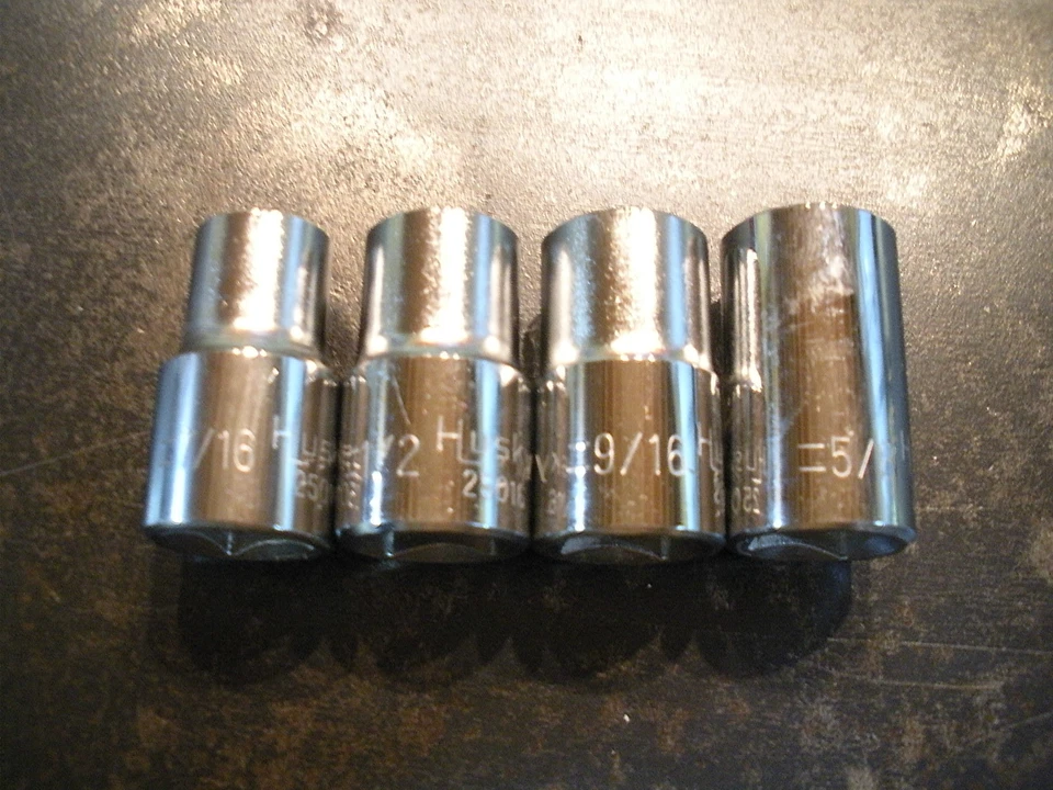 Husky Sockets *NEW*  1/2" Drive 9pc SAE & Metric  12point  Lifetime Guarantee   - Image 2 of 4