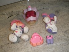 VINTAGE 1980'S FISHER PRICE SMOOSHEES SPACE SET T80 