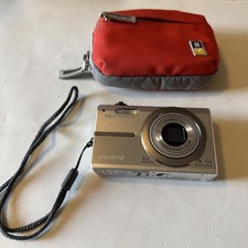 OLYMPUS FE-370 Compact Digital Camera Tested Working No Charger Or SD Card Case