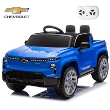 Licensed Chevrolet Silverado 24V Kids Ride on Truck Electric Car Toy with Remote