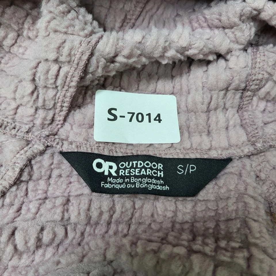 Sudadera con capucha para mujer Outdoor Research PEQUEÑA mezcla de nailon malva polar Vigor Plus Foto 2 de 4