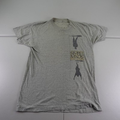 Vintage Simple Minds 85-86 White Once Upon A Time Tour Graphic T-Shirt Small?