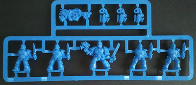 Ultramarines Scout Squad 1991 - Ultra Marines Brettspiel, Advanced Space Crusade
