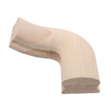 Coude D'escalier En Bois Massif Rambarde Garde-corps Pour Accessoire