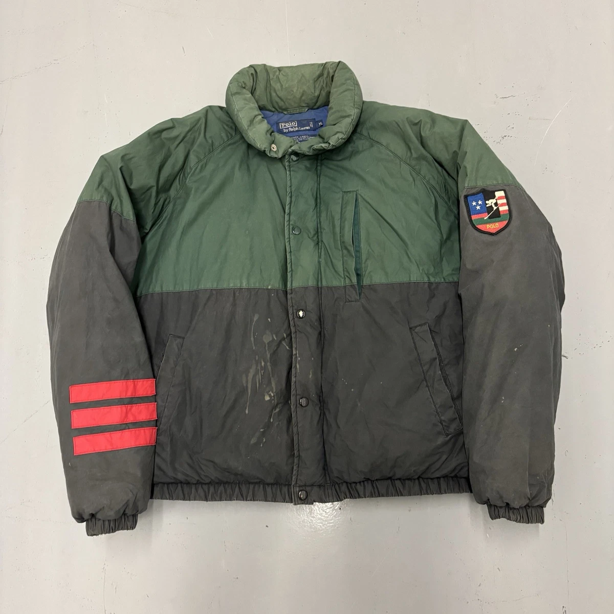 vintage ralph lauren down jacket products for sale | eBay
