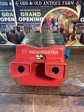 GAF VIEWMASTER MODEL G RED WHITE VIEWER VIEW MASTER SLIDE SHOW REEL TOY FAMILY
