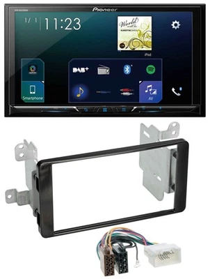Pioneer MP3 Bluetooth USB 2DIN DAB Autoradio für Mitsubishi Outlander ab 2012 - Bild 1 von 4