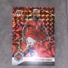 Panini Mosaic FIFA Road to World Cup 2021-22 Arturo Vidal Prizm Chile Lot of 2