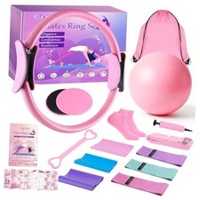 Home Pilates Kit for Women, Pilates Ring Set, Pilates Equipment Kit for Women