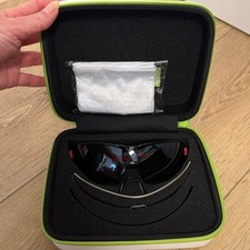 KOO OPEN EYEWEAR - Occhiali da sole nero/rosso + lenti trasparenti di ricambio Ziess con custodia