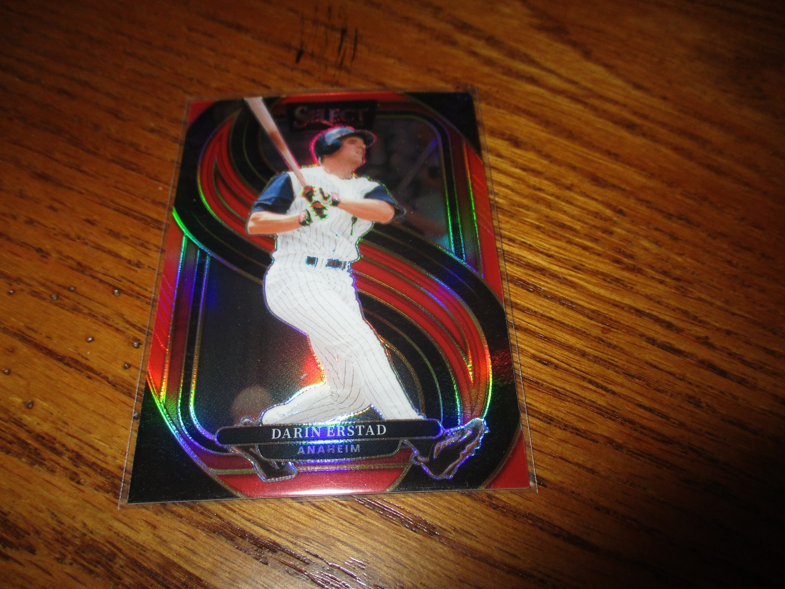 Darin Erstad 2025 Panini Select Premier Red Prizm #150 /149