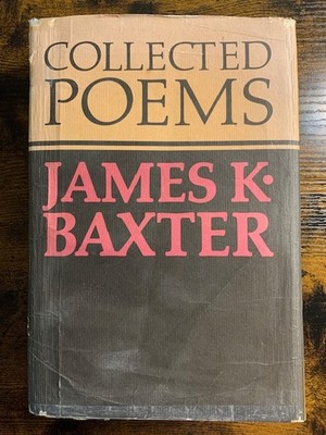 James K Baxter Collected Poems HC 1979 Oxford Univ Press Reading Copy Ex Library