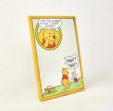 Disney Winnie the Pooh Piglet Wall Mirror Cartoon Art Decor Frame Glass New M