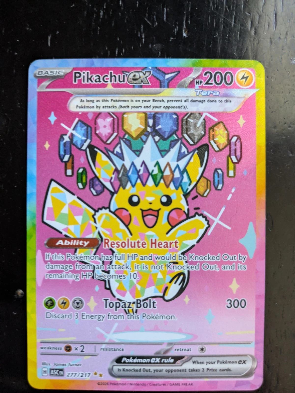 Pikachu ex - Ascended Heroes #277 Price & Value ($369.06) | PokeScope