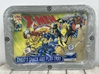 VTG Marvel Comics X-Men Metal TV Serving Dinner Lap Snack & Play Tray 1994 New