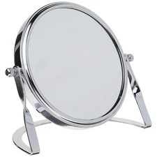 Jerdon Model’s Choice Tabletop Vanity Makeup Mirror With Chrome Finish