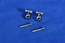 Roller String Tree Trees Pair for Electric Guitar Parts Chrome