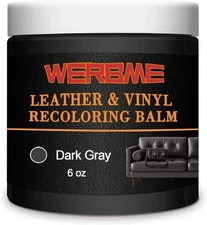 Leather Recoloring Balm & Color Restorer - Multipurpose Dye & Paint for Faded Le
