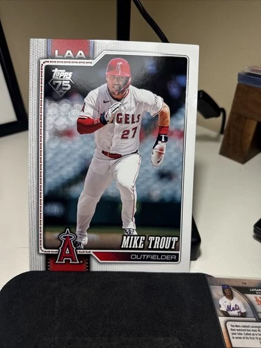 2026 Topps Series 1 Baseball Mike Trout JUMBO CARD 🔥 Oversized