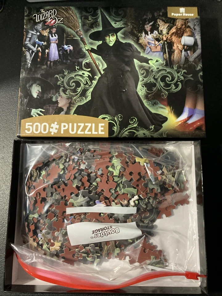 THE WIZARD OF OZ JIGSAW PUZZLE 500 PAPER HOUSE BRAND NEW SEALED - Image 3 of 3