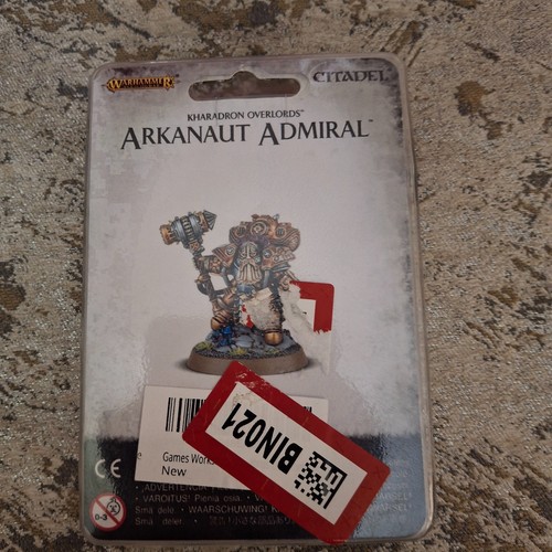 Warhammer AoS Arkanaut Admiral Figurine Kharadron Overlords Citadel