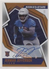 2021 Panini Rookies & Stars Orange Signatures 76/99 Jermar Jefferson Auto 05yt