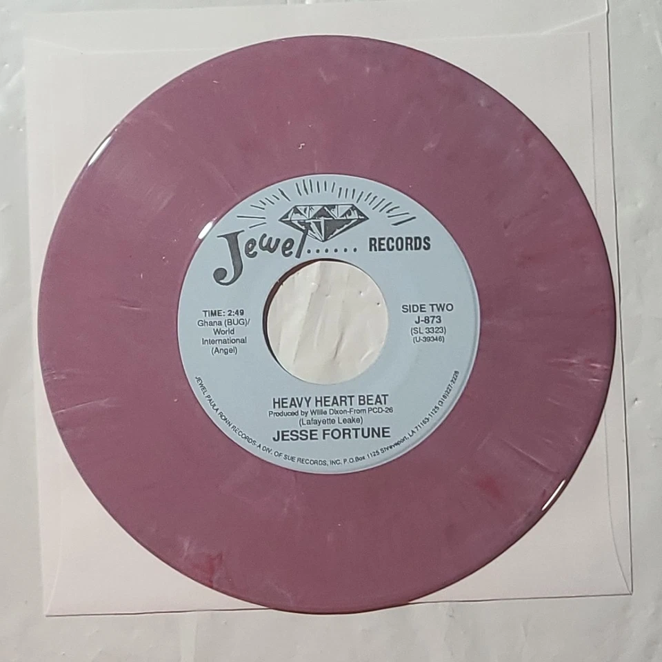 Buddy Guy ~ Too Many Cooks/ Jesse Fortune ~ Heavy Heart Beat ~Colored Vinyl 45 - Image 3 of 4