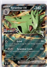 Tyranitar ex (Prismatic Evolutions Stamp) Double Rare Miscellaneous Cards & Prod