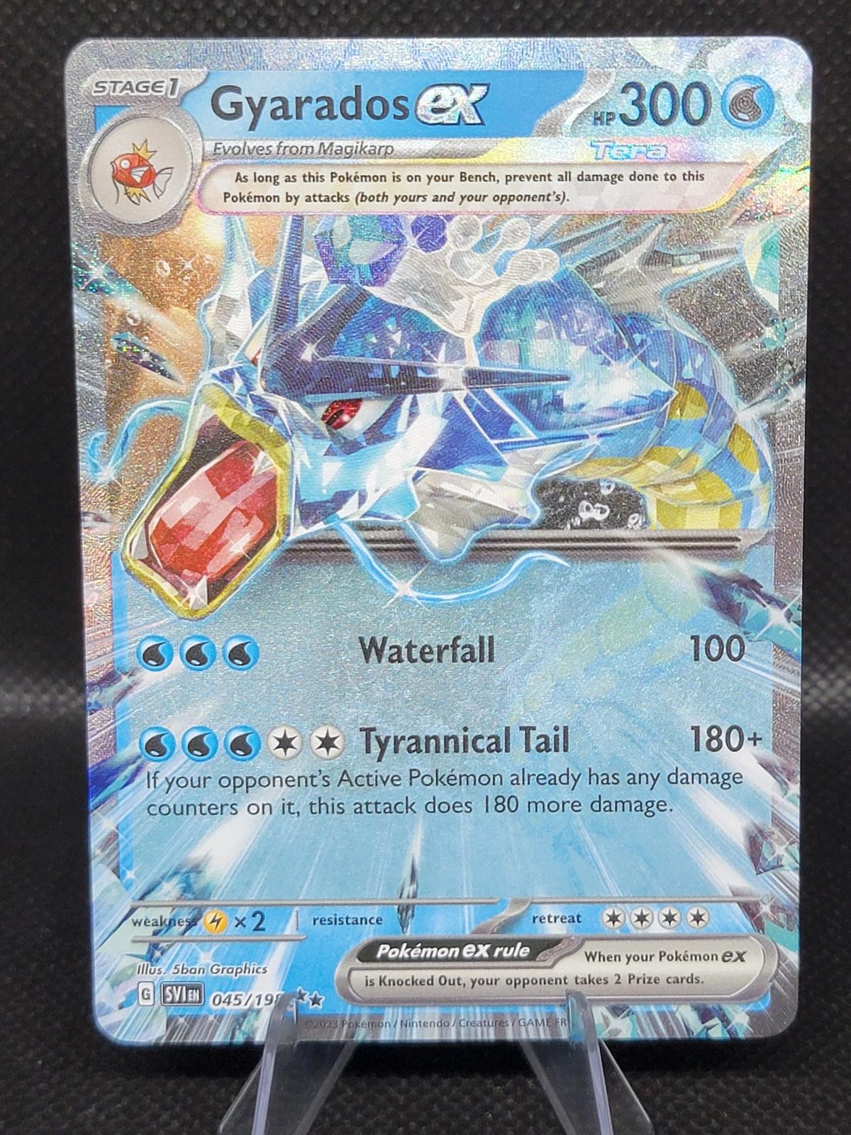 Gyarados ex 045/198 Double Rare Scarlet & Violet Pokemon Holo Near Mint