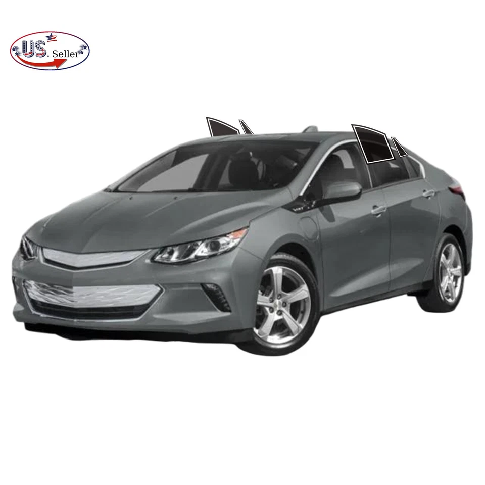 Kit de película de tinte de ventana de 2 capas precortada personalizada computarizada para Chevy Volt 2016-2019 Foto 3 de 4