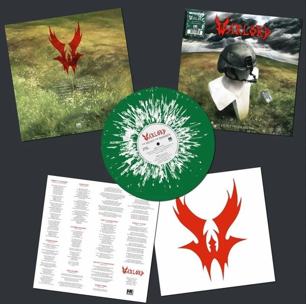 WARLORD- The Hunt For Damien LIM.200 Splatter Vinyl Us Epic Metal LP Mark Zonder-image