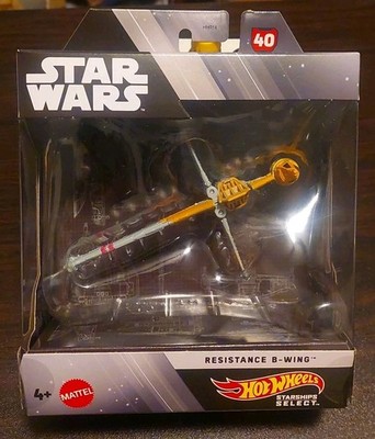 Star Wars Hot Wheels Starship Select Resistance B-Wing  #40 2026 -BOX CUT