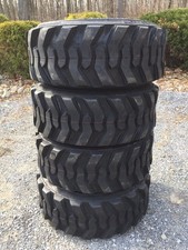 4-new 10-16.5 Sks-1 Skid Steer Tires For John Deerecatgehl More-10x16.5-12ply