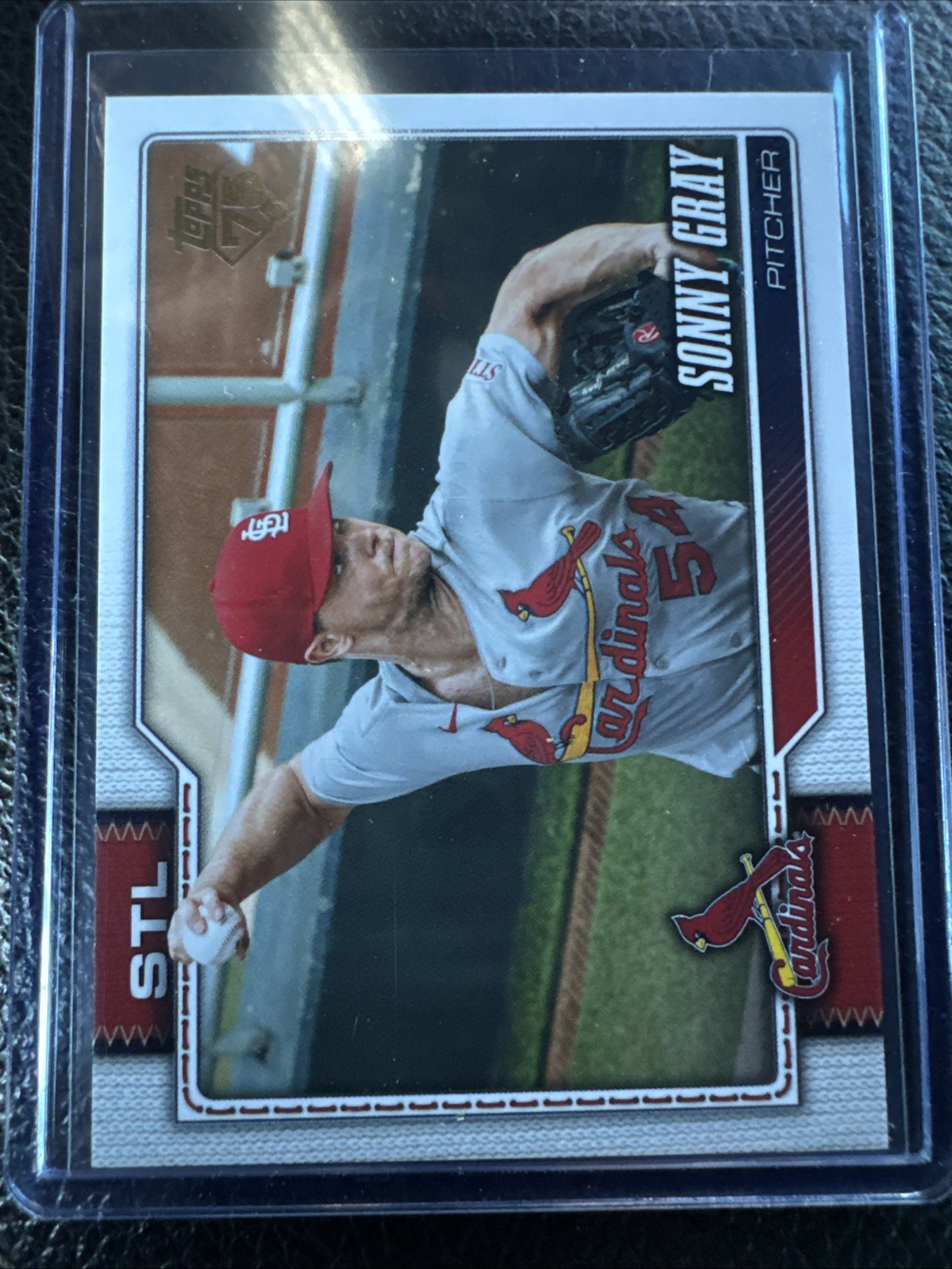 2026 Topps Sonny Gray #40 Golden Mirror Image Variation SSP Cardinals