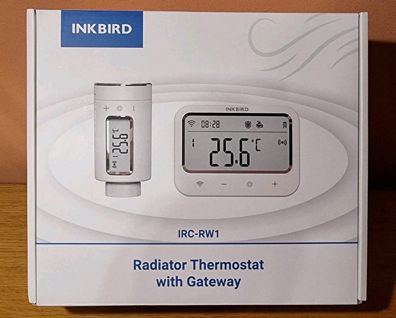INKBIRD Smart Radiator Thermostat, WIFI Radiator Valve with Monitor IRC-RW1