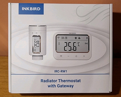 INKBIRD Smartes Heizkörperthermostat, WLAN Heizkörperventil mit Monitor IRC-RW1
