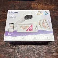 Vtech 5” Smart Wi-Fi 1080p Over-the-Crib Video Monitor RM5887HD 🔥NEW SEALED🔥